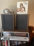 Vtg Late 70S Panasonic RS-2815 Am/fm Stereo Cassette W/speakers & Koss K/6ALC. Fixed Price $900.00.