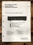 Harmon Kardon / HK-6150 HK6150 Integrated Amplifier Service Manual *original*. Fixed Price $19.97.