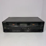 Sony TC-W255 Twin Dual Stereo Cassette Deck Stack Component Untested No Cords. Fixed Price $39.99.