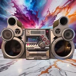 Jvc Compact Stereo System MX-GT90 Cd Dual Cassette Freshly Serviced Top Model. Fixed Price $877.38.