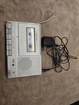 Realistic Minisette 9 Personal Cassette Tape Recorder Tested Works W/ Plug. Fixed Price $32.00.