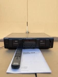 Sony TC-WE835S Dual Cassette Deck High Speed Dubbing W/ Remote Tested Bundle. Fixed Price $225.00.