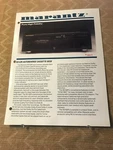 Original Marantz Brochure Sales Ad SD-52R Autoreverse Cassette Deck D1085. Fixed Price $17.95.
