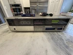 Teac V-400X Cassette Player/recorder Tested Read Desc. Cable Blank Tape Bundle. Fixed Price $100.00.