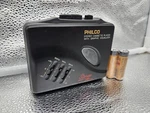 Vintage Philco 400K Cassette Player With Graphic Equalizer New Batteries Include. Fixed Price $15.99.
