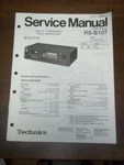 Original Technics Service Manual For The RS-B107 Cassette Deck Repair. Fixed Price $10.48.