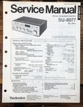 Technics SU-8077 Amplifier Service Manual *original*. Fixed Price $29.97.