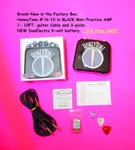 Honeytone Mini Amp, N10 Black, Fender Guitar Picks,. Fixed Price $19.98.