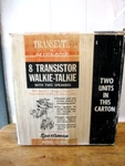 Transette By Midland Transister Walkie-talkie Box # 13-080 Vintage 1966. Fixed Price $46.34.