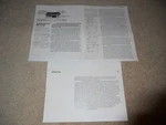Luxman 5K50 Cassette Review, 3 Pg, 1980, One Of The Best Ever! Specs, Info. Fixed Price $9.99.