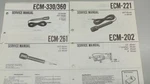 Sony Electret Microphone ECM-202 ECM-221 ECM-261 ECM-330 Service Manual. Fixed Price $16.28.