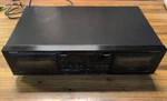 Denon Stereo Double Cassette Deck DRW-660 Tested & Working Remote. Fixed Price $99.00.