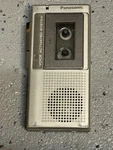 Vintage Panasonic RN-109A Voice Activated Microcassette Recorder Made Japan. Fixed Price $14.95.