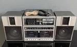 Vtg 80S Lxi Series 9273 Dual Cassette Stereo Amp & Equalizer + Speakers - Works. Fixed Price $138.45.