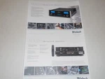 Mcintosh MA5200 Integrated Amplifier Brochure Pages, Specs/info/article 2013. Fixed Price $9.99.