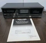 Jvc Stereo Double Cassette Deck TD-W107 **no Ff Or Rr, Rec Untested** Read****. Fixed Price $32.32.