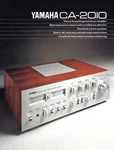High-resolution Scans Of The Very Rare Vintage Yamaha CA-2010 Amplifier Brochure. Fixed Price $24.99.