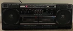 Ge Am Fm Dual Cassette Stereo Hi Speed Dubbing Boombox Model 3-5676A Rare. Fixed Price $99.95.