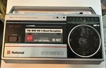 National Panasonic RX-1822 Fm-am Radio Cassette Recorder Mini Boombox Silver. Fixed Price $72.06.