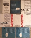 Lafayette RK-D40 D50 D100 D200 D600 D750 D985 Original Owner's Manuals. Fixed Price $17.00.