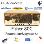 Fisher 80C Preamp Restoration Recap Repair Upgrade Rebuild Kit Capacitor. Fixed Price $135.00.