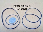 4 Kit Fits Sanyo Cassette Deck Model Rd 5025 Belts Nice N' New!. Fixed Price $14.25.
