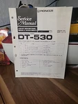 Pioneer DT-530 Audio Digital Timer Circuit Desc Repair & Adjust Service Manual. Fixed Price $10.48.