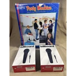 Gpx Party Machine Sing-a-long Double Cassette Player Recorder Dual Mic's Echo. Fixed Price $36.44.