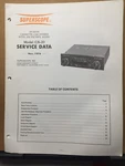 Original Service Manual Superscope Model CA-20 Radio Cassette Tape Player. Fixed Price $8.98.