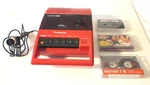 Panasonic Vintage Tape Recorder Red M: RQ-44A Working Condition, Clean & Shin. Fixed Price $125.00.