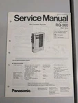 Panasonic RQ-360 Mini Cassette Recorder Service Manual D-5346. Fixed Price $54.95.