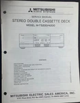 Mitsubishi M-T4200 M-T5200 Stereo Cassette Deck Service Manual Original. Fixed Price $39.99.