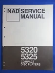 Nad 5320 5325 Cd Player Service Manual Factory Original The Real Thing. Fixed Price $17.70.