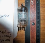 Strong Baldwin Short Gray Plate Getter 12AX7A ECC83 Tube - 104/94. Fixed Price $27.99.