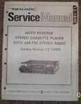 11 Radio Shack Realistic Service Manuals - Auto Sound Products. Fixed Price $18.00.
