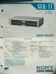 Original Sony SEQ-11 Service Manual Nice!. Fixed Price $25.00.