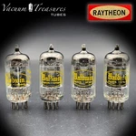 12AX7A ECC83 Raytheon Amplitrex Matched Quad Black Plates Tubes Usa '59. Fixed Price $274.68.