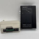 Vintage 1980'S Sony WM-F100III Walkman & Rechargeable Battery Works Great. Fixed Price $250.00.