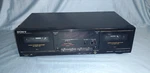 Sony TC-W490 Dual Stereo Cassette Deck Player Recorder New Belts!. Fixed Price $60.75.