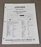 Mitsubishi Stereo Receiver DA-R25 Service Manual D-4278. Fixed Price $54.95.