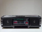 Vintage Panasonic RX-FM40 Xbs Am/fm Stereo Radio Cassette Recorder Boombox. Fixed Price $64.95.
