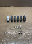 Realistic SCT-17 Stereo Cassette Tape Deck Replacement Knobs And Buttons Shown. Fixed Price $12.35.
