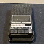 Vintage General Electric Cassette Tape Player Recorder Model 3-5013A. Fixed Price $22.00.