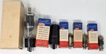 Vintage Olson Akrad Audio Radio Amplifier Rectifier Electron Vacuum Tubes 5 Lot. Fixed Price $21.24.
