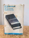 Vintage Emerson Cassette Recorder CR46 With Box Not Working. Fixed Price $14.00.