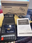 Vintage Centennial Portable Cassette Recorder (C-1001A) New Box. Fixed Price $47.77.