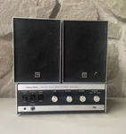 Vintage Realistic SA-101 Stereo Amplifier + Minimus 0.5 Speakers. Fixed Price $120.00.