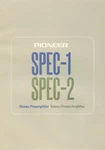 High-res Scans Of The Brochure For Pioneer SPEC-1 Preamp SPEC-2 Power Amplifier. Fixed Price $29.99.