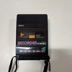 Gpx Gran Prix C620 Portable Cassette Recorder Black, Tape, Headphone J. Fixed Price $15.00.