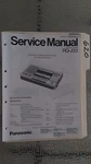 Panasonic RQ-J33 Service Manual Original Repair Book Stereo Tape Deck Player. Fixed Price $20.00.